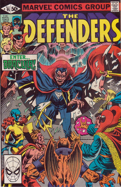 Cover for The Defenders (Marvel, 1972 series) #95 [Direct]