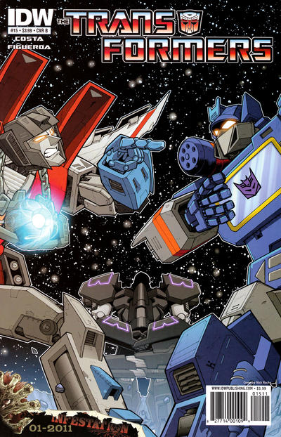 Cover for The Transformers (IDW, 2009 series) #15 [Cover B]