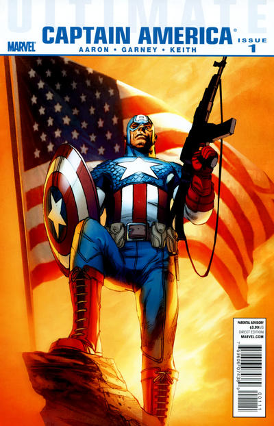 Cover for Ultimate Captain America (Marvel, 2011 series) #1
