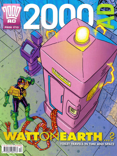 Cover for 2000 AD (Rebellion, 2001 series) #1713
