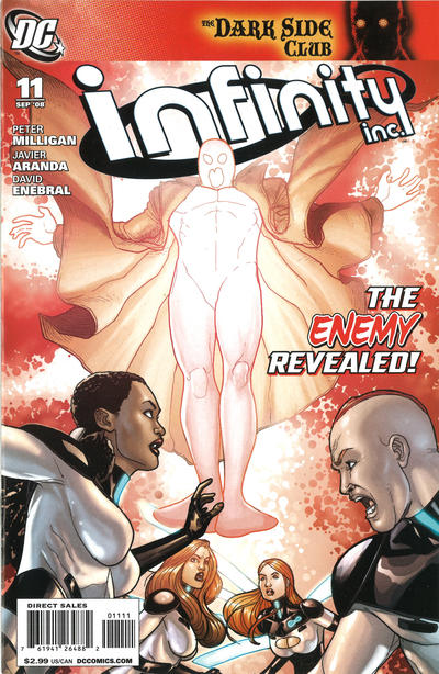 Cover for Infinity Inc. (DC, 2007 series) #11