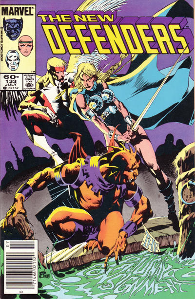 Cover for The Defenders (Marvel, 1972 series) #133 [Newsstand]