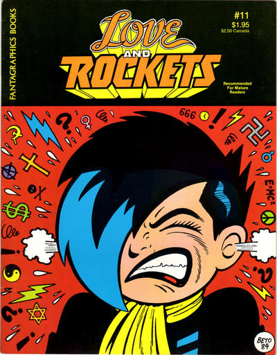 Cover for Love and Rockets (Fantagraphics, 1982 series) #11