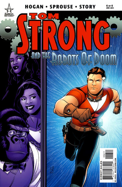 Cover for Tom Strong and the Robots of Doom (DC, 2010 series) #6