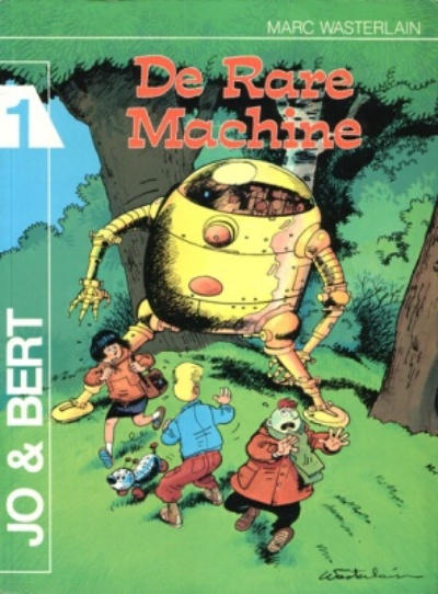 Cover for Jo & Bert (Den Gulden Engel, 1986 series) #1 - De rare machine