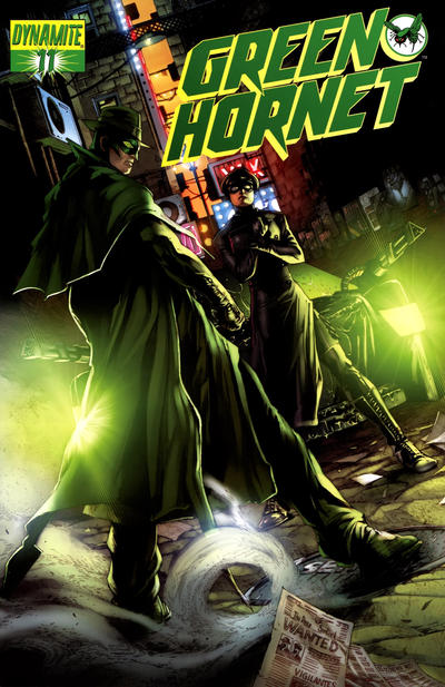 Cover for Green Hornet (Dynamite Entertainment, 2010 series) #11 [Jonathan Lau Cover]