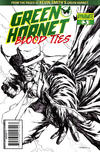 Cover for Green Hornet: Blood Ties (Dynamite Entertainment, 2010 series) #3 ["Black, White & Green" Retailer Incentive Cover]
