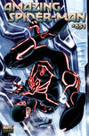 Cover for The Amazing Spider-Man (Marvel, 1999 series) #651 [Variant Edition - Tron]