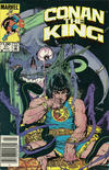 Cover for Conan the King (Marvel, 1984 series) #21 [Newsstand]
