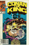 Cover for Conan the King (Marvel, 1984 series) #22 [Newsstand]