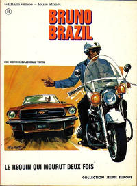 Cover Thumbnail for Jeune Europe [Collection Jeune Europe] (Le Lombard, 1960 series) #59 - Bruno Brazil  - Le requin qui mourut deux fois