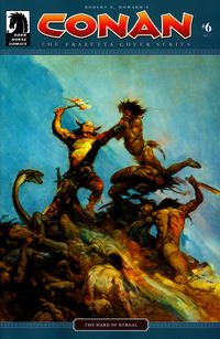 Cover Thumbnail for Conan The Frazetta Cover Series (Dark Horse, 2007 series) #6 - The Hand of Nergal