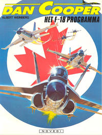 Cover Thumbnail for Dan Cooper (Novedi, 1981 series) #27 - Het F-18 programma