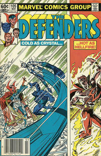 Cover Thumbnail for The Defenders (Marvel, 1972 series) #105 [Newsstand]
