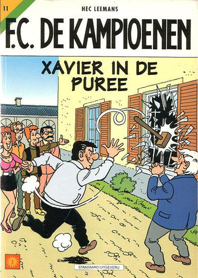 Cover for F.C. De Kampioenen (Standaard Uitgeverij, 1997 series) #11 - Xavier in de puree