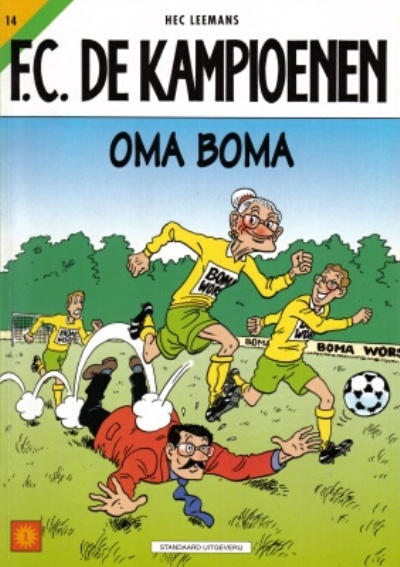 Cover for F.C. De Kampioenen (Standaard Uitgeverij, 1997 series) #14 - Oma Boma