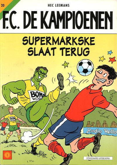 Cover for F.C. De Kampioenen (Standaard Uitgeverij, 1997 series) #20 - Supermarkske slaat terug