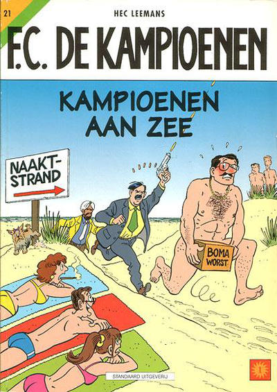 Cover for F.C. De Kampioenen (Standaard Uitgeverij, 1997 series) #21 - Kampioenen aan zee