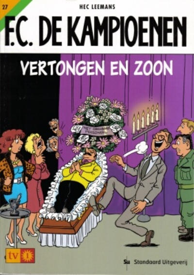 Cover for F.C. De Kampioenen (Standaard Uitgeverij, 1997 series) #27 - Vertongen en zoon