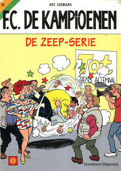 Cover for F.C. De Kampioenen (Standaard Uitgeverij, 1997 series) #32 - De zeep-serie
