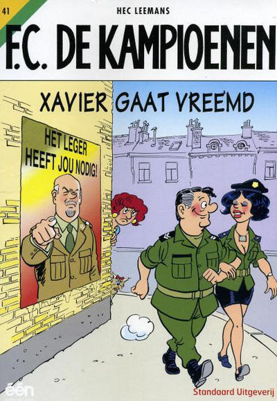 Cover for F.C. De Kampioenen (Standaard Uitgeverij, 1997 series) #41 - Xavier gaat vreemd