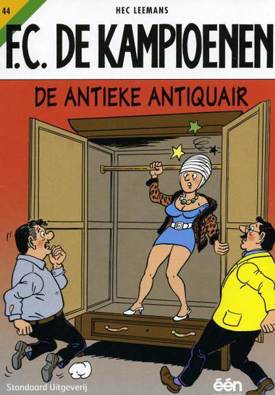Cover for F.C. De Kampioenen (Standaard Uitgeverij, 1997 series) #44 - De antieke antiquair