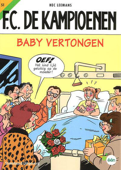 Cover for F.C. De Kampioenen (Standaard Uitgeverij, 1997 series) #51 - Baby Vertongen