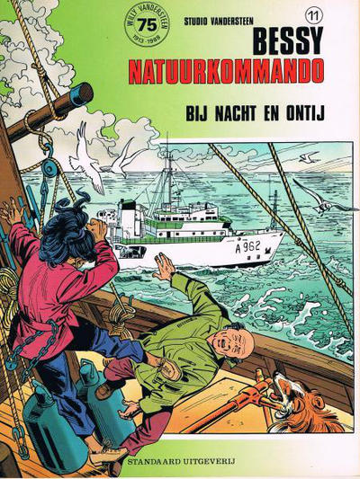 Cover for Bessy natuurkommando (Standaard Uitgeverij, 1985 series) #11 - Bij nacht en ontij