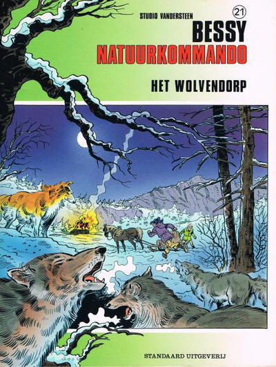 Cover for Bessy natuurkommando (Standaard Uitgeverij, 1985 series) #21 - Het wolvendorp
