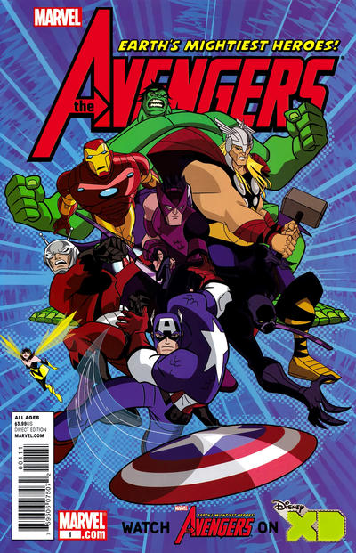 Cover for Avengers: Earth's Mightiest Heroes (Marvel, 2011 series) #1