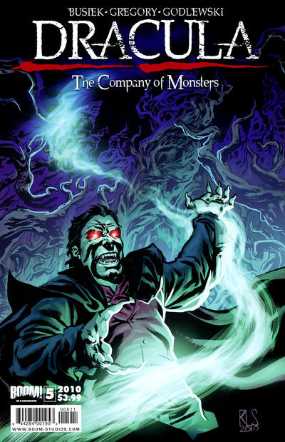 Cover for Dracula: The Company of Monsters (Boom! Studios, 2010 series) #5