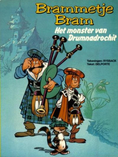 Cover for Brammetje Bram (Edi-3-BD, 1980 series) #4 - Het monster van Drumnadrochit