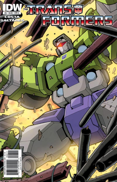 Cover for The Transformers (IDW, 2009 series) #8 [Cover A]