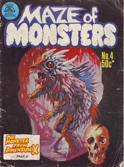Cover for Maze of Monsters (Gredown, 1976 ? series) #4