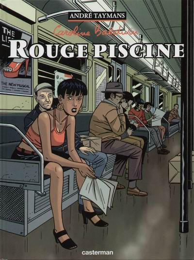 Cover for Caroline Baldwin (Casterman, 1996 series) #3 - Rouge piscine