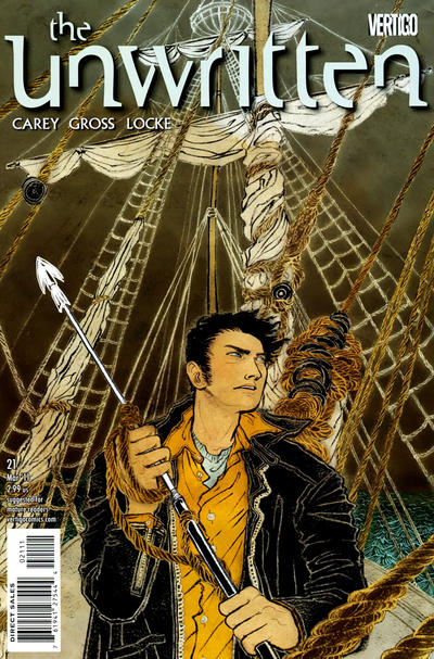 Cover for The Unwritten (DC, 2009 series) #21