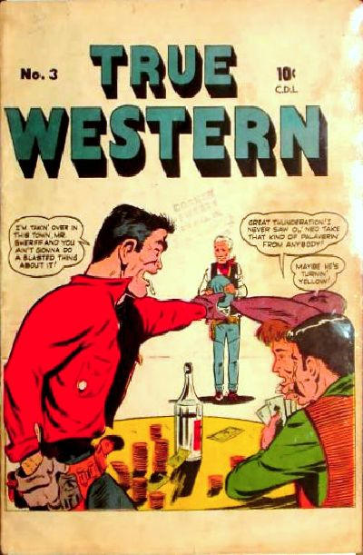 Cover for True Western (Bell Features, 1950 series) #3