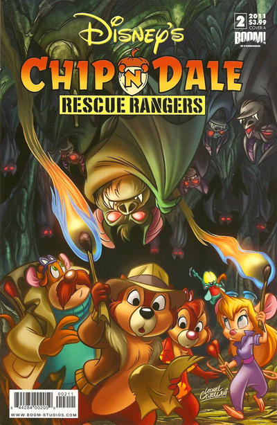 Cover for Chip 'n' Dale Rescue Rangers (Boom! Studios, 2010 series) #2 [Cover A]