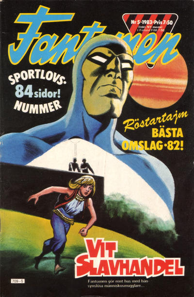 Cover for Fantomen (Semic, 1958 series) #5/1983