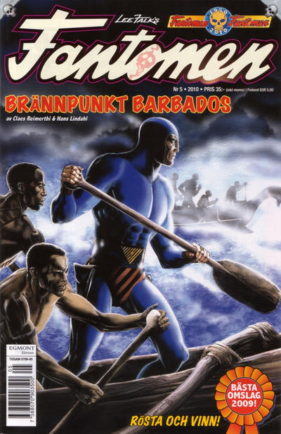 Cover for Fantomen (Egmont, 1997 series) #5/2010