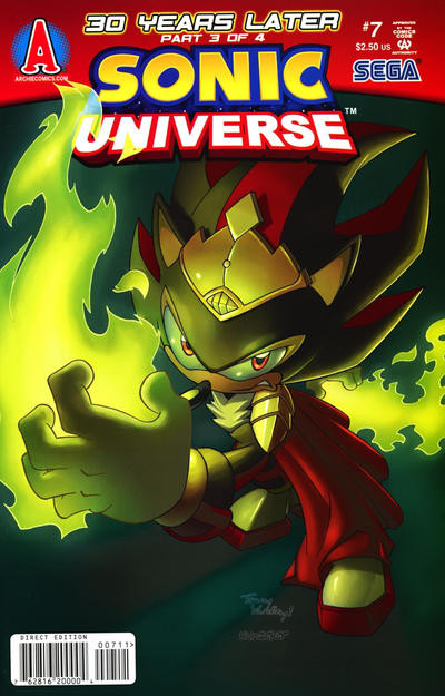 Cover for Sonic Universe (Archie, 2009 series) #7