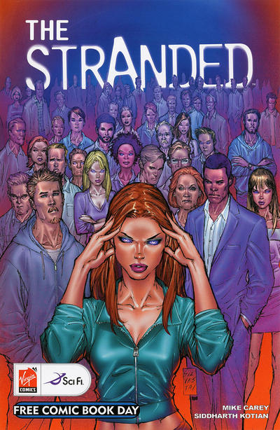 Cover for Free Comic Book Day [Dan Dare / The Stranded] (Virgin, 2008 series) 