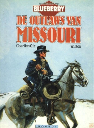 Cover for De jonge jaren van Blueberry (Novedi, 1985 series) #4 - De outlaws van Missouri