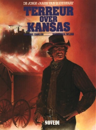 Cover for De jonge jaren van Blueberry (Novedi, 1985 series) #5 - Terreur over Kansas