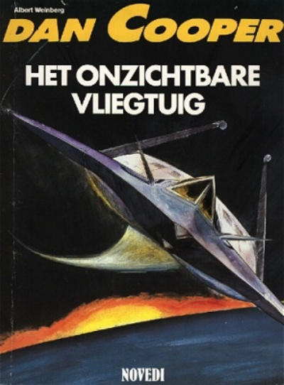 Cover for Dan Cooper (Novedi, 1981 series) #36 - Het onzichtbare vliegtuig
