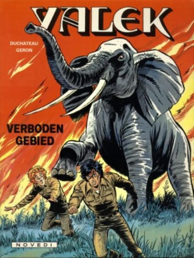 Cover for Yalek (Novedi, 1981 series) #4 - Verboden gebied