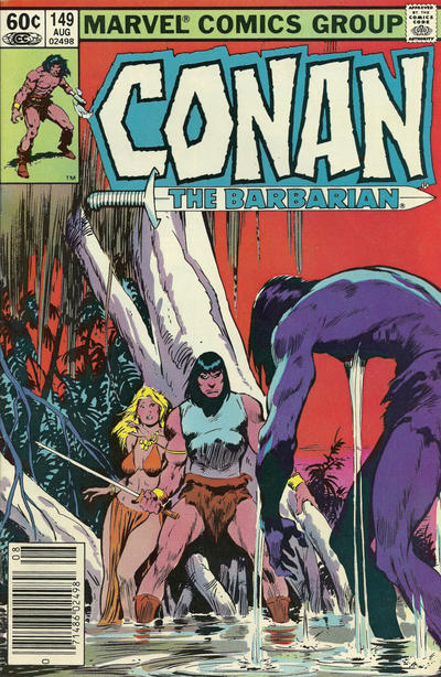Cover for Conan the Barbarian (Marvel, 1970 series) #149 [Newsstand]