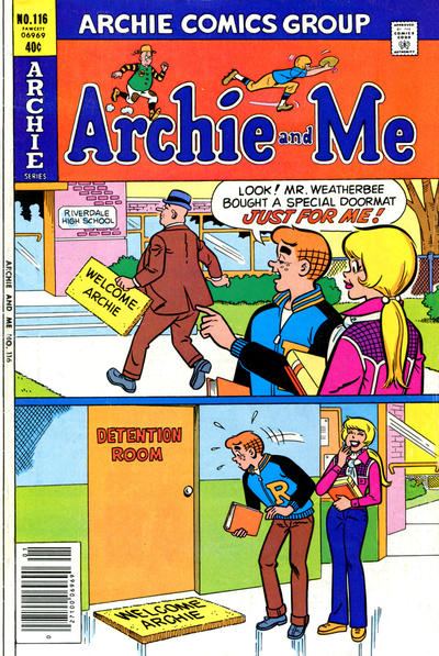 Cover for Archie and Me (Archie, 1964 series) #116