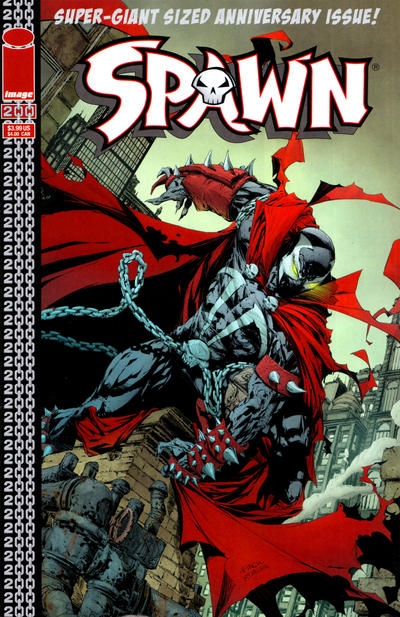 Cover for Spawn (Image, 1992 series) #200 [Cover by David Finch]
