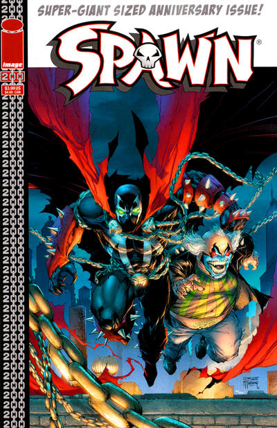 Cover for Spawn (Image, 1992 series) #200 [Cover by Jim Lee]
